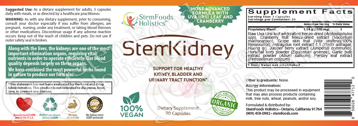 StemKidney label