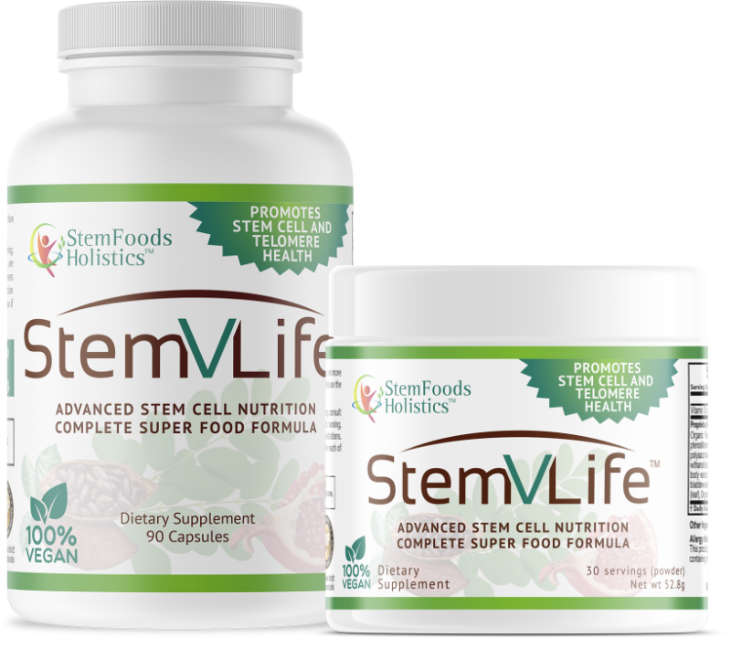 StemVLife capsules and powder